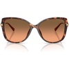 image:imageMichael Kors womens Mk2290u Athens Universal Fit Butterfly SunglassesLuggage TortoiseGrey Orange Gradient
