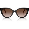 image:imageMichael Kors womens Mk2291u Catalina Universal Fit Cat Eye SunglassesBlackBrown Gradient