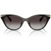 image:imageMichael Kors womens Mk2294u Lucerne Universal Fit Cat Eye SunglassesBlackGrey Gradient
