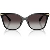 image:imageMichael Kors womens Mk2295u Andermatt Universal Fit Square SunglassesBlackGrey Gradient