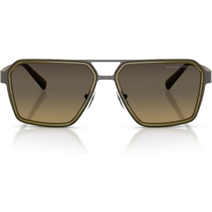 image:imageMichael Kors mens Mk1188 Oxford Square SunglassesGunmetal MatteOlive Gradient