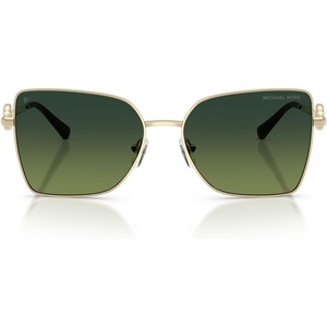 image:imageMichael Kors womens Mk1186 Patra Square SunglassesLight GoldOlive Gradient Polarized