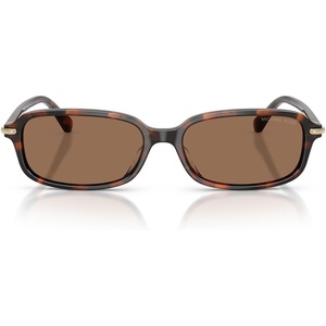 image:imageMichael Kors womens Mk2288u Agra Universal Fit Rectangular SunglassesMahogany TortoiseBrown