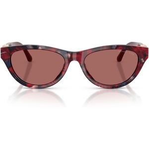 image:imageMichael Kors womens Mk2293u Napa Valley Universal Fit Oval SunglassesMerlot Camo TortoiseMerlot