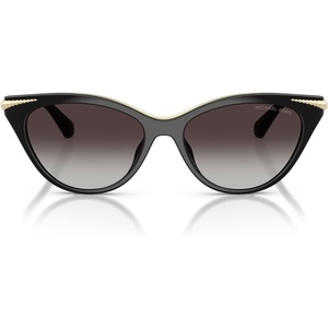 image:imageMichael Kors womens Mk2294u Lucerne Universal Fit Cat Eye SunglassesBlackGrey Gradient