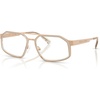 image:imageMichael Kors mens Mk3111 Bristol Hexagonal Prescription Eyewear FramesBeige Gold MatteDemo Lens