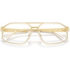 image:imageMichael Kors mens Mk3111 Bristol Hexagonal Prescription Eyewear FramesYellow Gold MatteDemo Lens