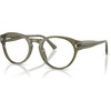 image:imageMichael Kors mens Mk4209u Korcula Universal Fit Round Prescription Eyewear FramesOlive TransparentDemo Lens
