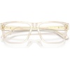 image:imageMichael Kors mens Mk4210u Istria Universal Fit Square Prescription Eyewear FramesBeige TransparentDemo Lens