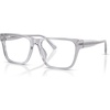 image:imageMichael Kors mens Mk4210u Istria Universal Fit Square Prescription Eyewear FramesGrey TransparentDemo Lens