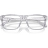 image:imageMichael Kors mens Mk4210u Istria Universal Fit Square Prescription Eyewear FramesGrey TransparentDemo Lens