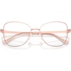 image:imageMichael Kors womens Mk3108 Zakynthos Butterfly Prescription Eyewear FramesRose GoldDemo Lens
