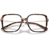 image:imageMichael Kors womens Mk4095u Dolonne Universal Fit Square Prescription Eyewear FramesLuggage TortoiseDemo Lens