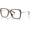 image:imageMichael Kors womens Mk4095u Dolonne Universal Fit Square Prescription Eyewear FramesLuggage TortoiseDemo Lens