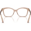 image:imageMichael Kors womens Mk4179 Palm Desert Square Prescription Eyewear FramesTan TransparentDemo Lens