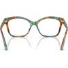 image:imageMichael Kors womens Mk4179 Palm Desert Square Prescription Eyewear FramesTeal TortoiseDemo Lens