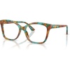 image:imageMichael Kors womens Mk4179 Palm Desert Square Prescription Eyewear FramesTeal TortoiseDemo Lens