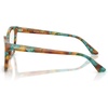 image:imageMichael Kors womens Mk4179 Palm Desert Square Prescription Eyewear FramesTeal TortoiseDemo Lens