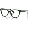 image:imageMichael Kors womens Mk4195u Puerto Rico Universal Fit Cat Eye Prescription Eyewear FramesBosco GreenDemo Lens
