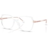 image:imageMichael Kors womens Mk4197u Goa Universal Fit Square Prescription Eyewear FramesClearDemo Lens