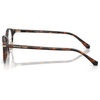 image:imageMichael Kors womens Mk4198d Darjeeling Low Bridge Fit Round Prescription Eyewear FramesMahogany TortoiseDemo Lens