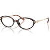 image:imageMichael Kors womens Mk4199u Kensington Universal Fit Oval Prescription Eyewear FramesLuggage TortoiseDemo Lens