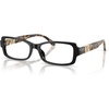 image:imageMichael Kors womens Mk4201u Big Sur Universal Fit Rectangular Prescription Eyewear FramesBlackDemo Lens