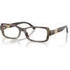 image:imageMichael Kors womens Mk4201u Big Sur Universal Fit Rectangular Prescription Eyewear FramesBrown Camo TortoiseDemo Lens