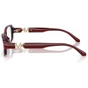 image:imageMichael Kors womens Mk4201u Big Sur Universal Fit Rectangular Prescription Eyewear FramesMerlot Camo TortoiseDemo Lens