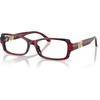 image:imageMichael Kors womens Mk4201u Big Sur Universal Fit Rectangular Prescription Eyewear FramesMerlot Camo TortoiseDemo Lens