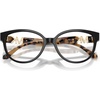 image:imageMichael Kors womens Mk4202u Half Moon Bay Universal Fit Round Prescription Eyewear FramesBlackDemo Lens