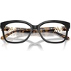 image:imageMichael Kors womens Mk4203u Topanga Universal Fit Square Prescription Eyewear FramesBlackDemo Lens