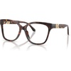 image:imageMichael Kors womens Mk4203u Topanga Universal Fit Square Prescription Eyewear FramesLuggage TortoiseDemo Lens
