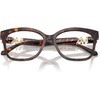 image:imageMichael Kors womens Mk4203u Topanga Universal Fit Square Prescription Eyewear FramesLuggage TortoiseDemo Lens