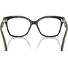 image:imageMichael Kors womens Mk4203u Topanga Universal Fit Square Prescription Eyewear FramesOlive Camo TortoiseDemo Lens