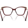 image:imageMichael Kors womens Mk4205u Grindelwald Universal Fit Square Prescription Eyewear FramesDark Red TransparentDemo Lens