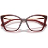 image:imageMichael Kors womens Mk4205u Grindelwald Universal Fit Square Prescription Eyewear FramesDark Red TransparentDemo Lens