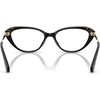 image:imageMichael Kors womens Mk4206u Lille Universal Fit Cat Eye Prescription Eyewear FramesBlackDemo Lens