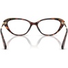 image:imageMichael Kors womens Mk4206u Lille Universal Fit Cat Eye Prescription Eyewear FramesLuggage TortoiseDemo Lens