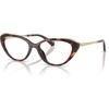 image:imageMichael Kors womens Mk4206u Lille Universal Fit Cat Eye Prescription Eyewear FramesLuggage TortoiseDemo Lens