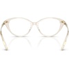 image:imageMichael Kors womens Mk4207bu Kiawah Universal Fit Cat Eye Prescription Eyewear FramesBeige TransparentDemo Lens