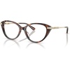 image:imageMichael Kors womens Mk4207bu Kiawah Universal Fit Cat Eye Prescription Eyewear FramesLuggage TortoiseDemo Lens