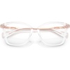 image:imageMichael Kors womens Mk4208bu Zaragoza Universal Fit Square Prescription Eyewear FramesClearDemo Lens