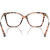 image:imageMichael Kors womens Mk4208bu Zaragoza Universal Fit Square Prescription Eyewear FramesPink TortoiseDemo Lens