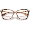 image:imageMichael Kors womens Mk4208bu Zaragoza Universal Fit Square Prescription Eyewear FramesPink TortoiseDemo Lens