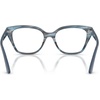 image:imageMichael Kors womens Mk4212u Jamestown Universal Fit Square Prescription Eyewear FramesBlue HornDemo Lens