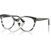 image:imageMichael Kors womens Mk4213u Narragansett Universal Fit Round Prescription Eyewear FramesBlack HornDemo Lens