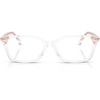 image:imageMichael Kors womens Mk4196u Chennai Universal Fit Rectangular Prescription Eyewear FramesClearDemo Lens