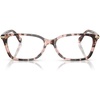 image:imageMichael Kors womens Mk4196u Chennai Universal Fit Rectangular Prescription Eyewear FramesPink TortoiseDemo Lens