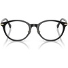 image:imageMichael Kors womens Mk4198d Darjeeling Low Bridge Fit Round Prescription Eyewear FramesBlackDemo Lens